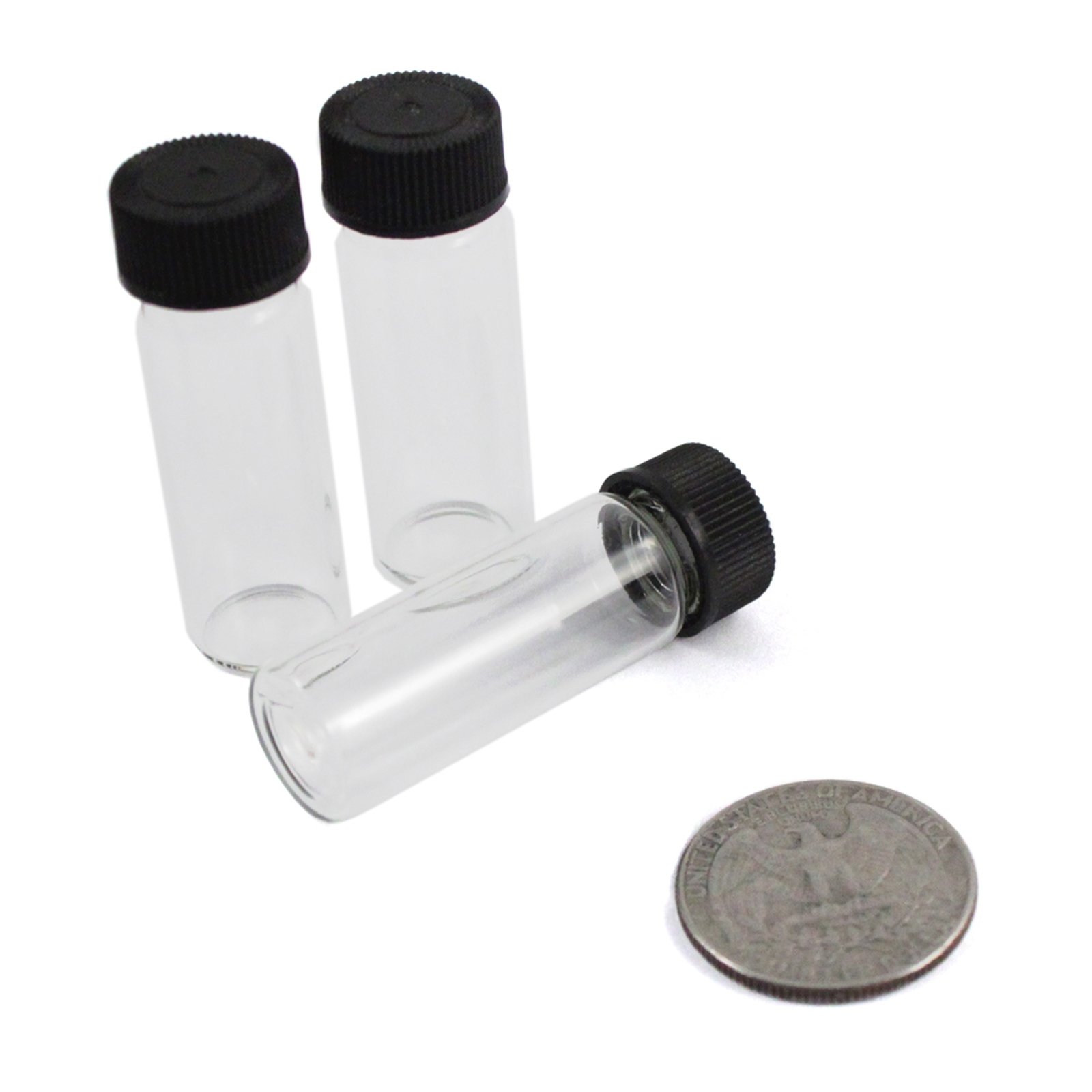 144pk Glass Vial Collection Set Craft and Hobby Storage eBay